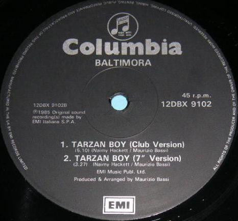 Baltimora – Tarzan Boy NM) BOX32