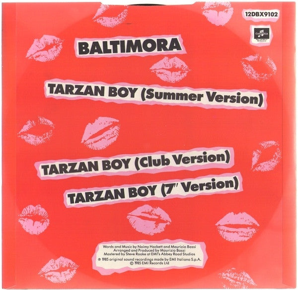 Baltimora – Tarzan Boy NM) BOX32