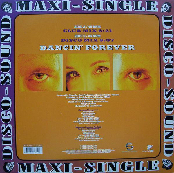 MasterBoy – Dancin' Forever (NM) BOX2