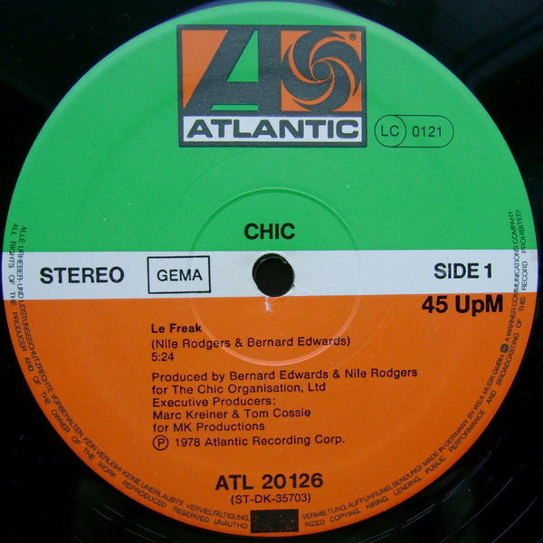 Chic – Le Freak (NM) BOX33