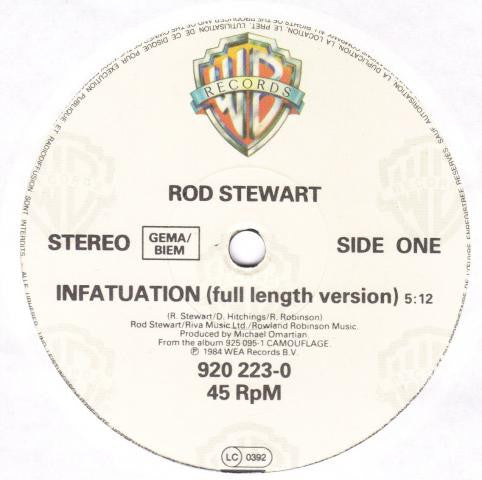 Rod Stewart – Infatuation (NM) BOX24