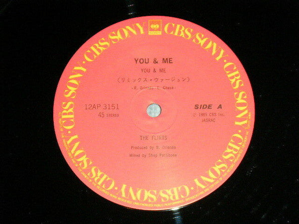 The Flirts – You & Me (NM) Edición japonesa BOX13