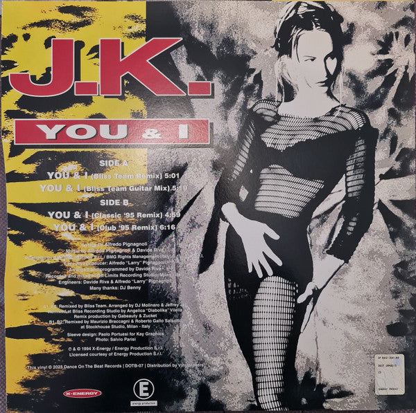 J.K. – You & I (MINT, NUEVO NO SELLADO, DISCO BLANCO) BOX10