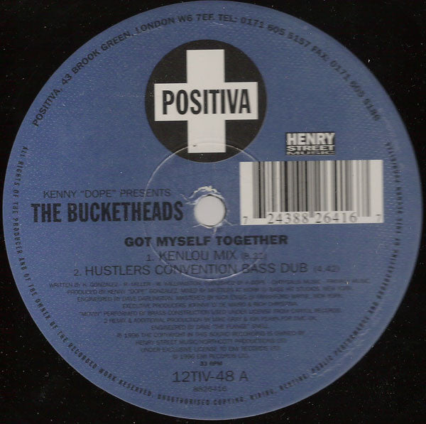 Kenny "Dope"* Presents The Bucketheads – Got Myself Together (EX) BOX21