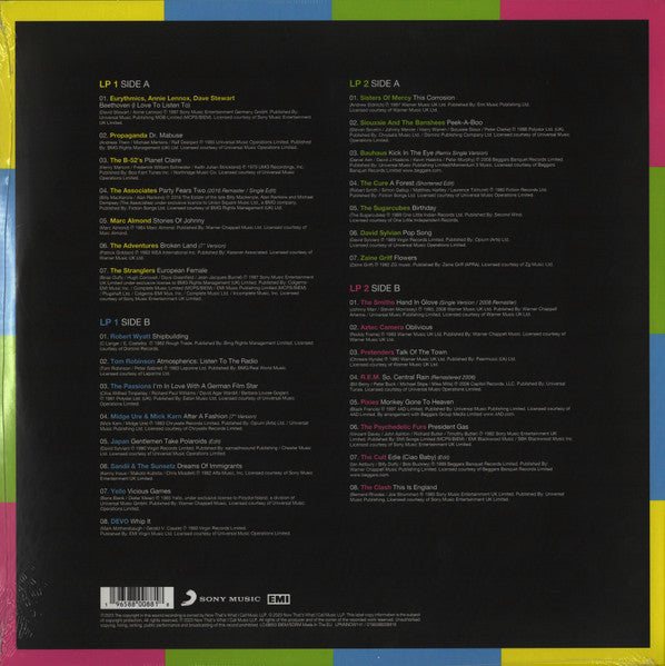 Various – Now 80s Alternative / DISCO DOBLE (NUEVO, SELLADO) BOXV30