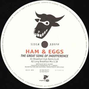 Ham & Eggs  ‎– The Great Song Of Indifference (NM, FUNDA VG+) BOX1