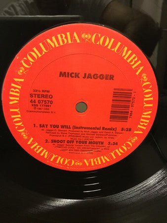 Mick Jagger – Say You Will (NM, FUNDA VG+) BOX6