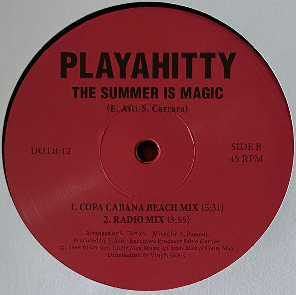 Playahitty – The Summer Is Magic (MINT, NUEVO NO SELLADO) BOX5