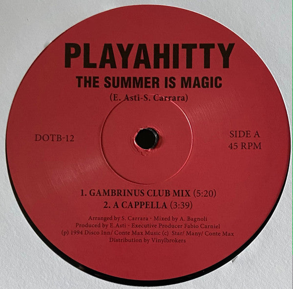 Playahitty – The Summer Is Magic (MINT, NUEVO NO SELLADO) BOX5
