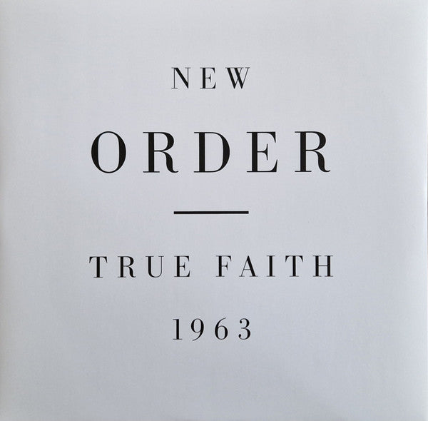 New Order ‎– True Faith Remix (MINT, SELLADO) BOX16