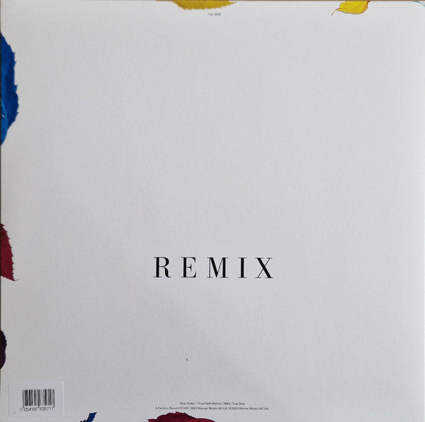 New Order ‎– True Faith Remix (MINT, SELLADO) BOX16