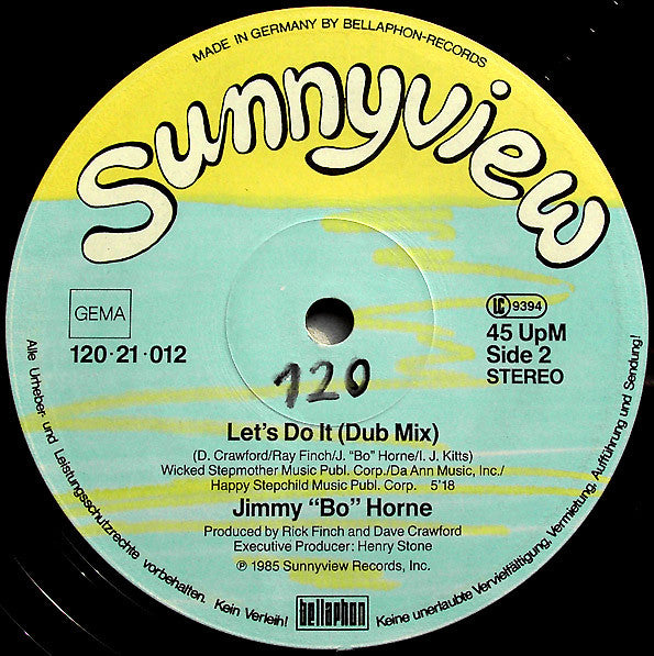 Jimmy "Bo" Horne – Let's Do It (NM, Funda VG+) BOX30