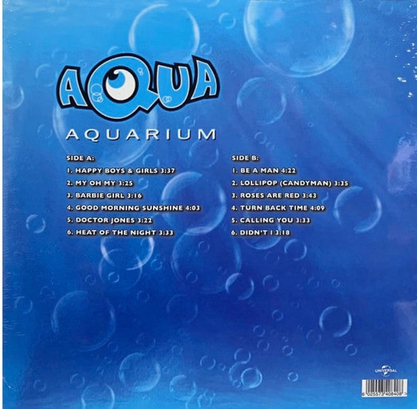 Aqua – Aquarium (NUEVO, SELLADO) BOXV12