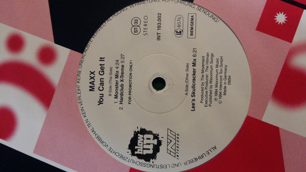 Maxx – You Can Get It (VG+) BOX32