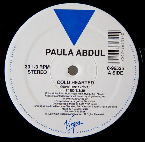 Paula Abdul – Cold Hearted (EX) BOX9