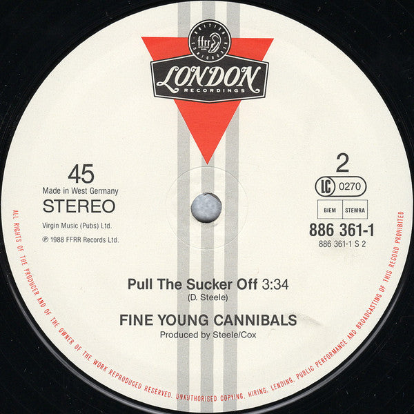 Fine Young Cannibals – She Drives Me Crazy (NM, FUNDA EX) BOX9