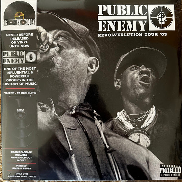 Public Enemy – Revolverlution Tour 2003 / DISCO TRIPLE (NUEVO, SELLADO) BOXV29