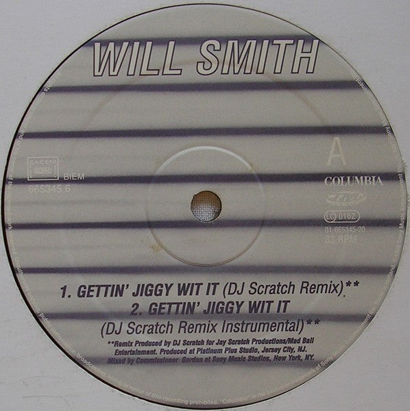 Will Smith – Gettin' Jiggy Wit It (NM) BOX16