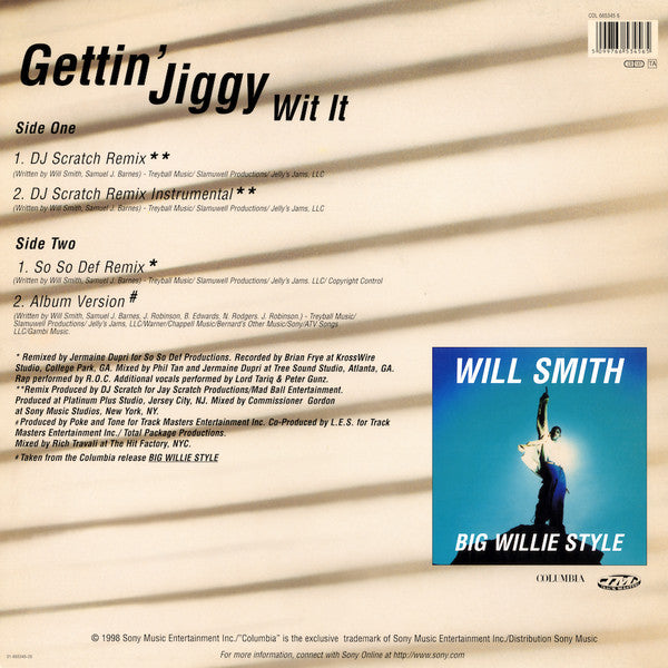 Will Smith – Gettin' Jiggy Wit It (NM) BOX16