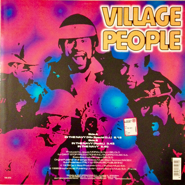 Village People – In The Navy (NM, PEQUEÑA PEGATINA EN LA GALLETA, FUNDA EX) BOX10