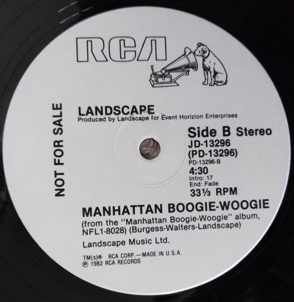 Landscape – It's Not My Real Name (Remixed Version) (VG+) BOXE1