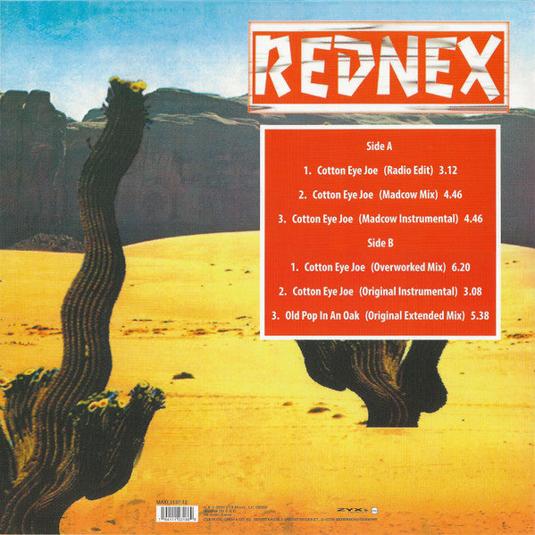 Rednex – Cotton Eye Joe (NUEVO NO SELLADO) BOX1