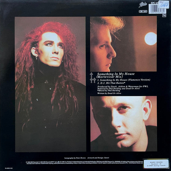 Dead Or Alive – Something In My House (Mortevicar Mix) (VG+ FUNDA VG) BOX14