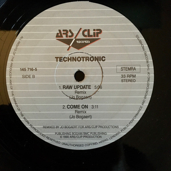 Technotronic – Megamix (VG+) BOX20