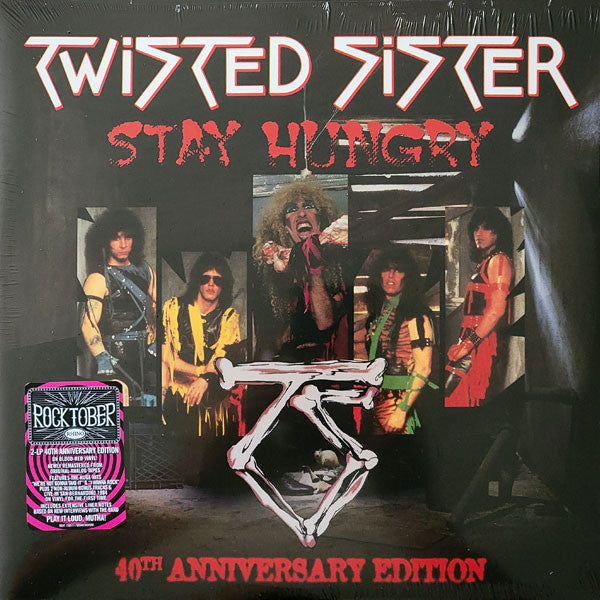 Twisted Sister – Stay Hungry - 40th Anniversary / DISCO DOBLE (NUEVO, SELLADO) BOXV25