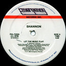 Shannon – Let The Music Play (VG+, FUNDA GENÉ1RICA SELLO EMERGENCY) BOX14