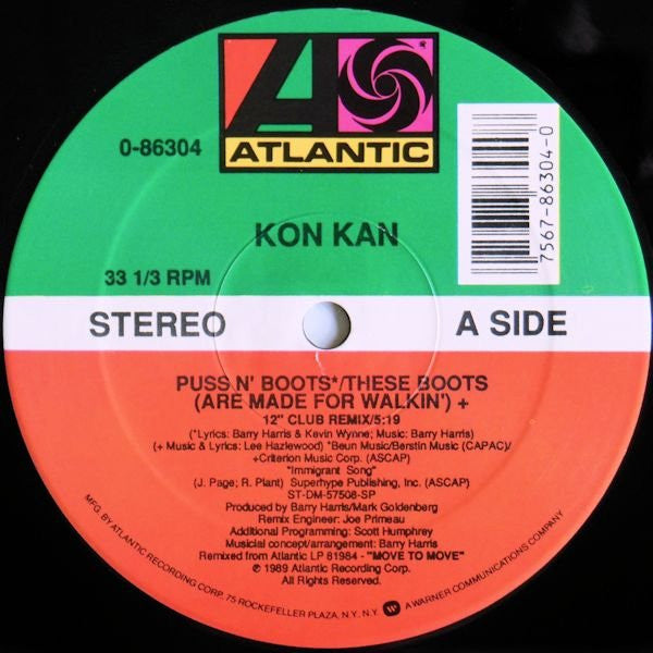 Kon Kan – Puss N’ Boots / These Boots Are Made For Walkin’ (NM, FUNDA EX) BOX22