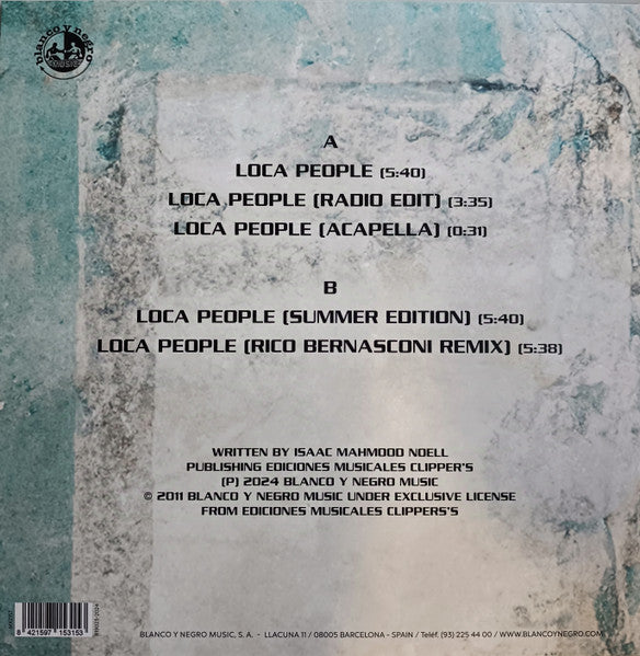 Sak Noel – Loca People “Johnny, la gente está muy loca, WTF!” (NUEVO NO SELLADO) BOX24