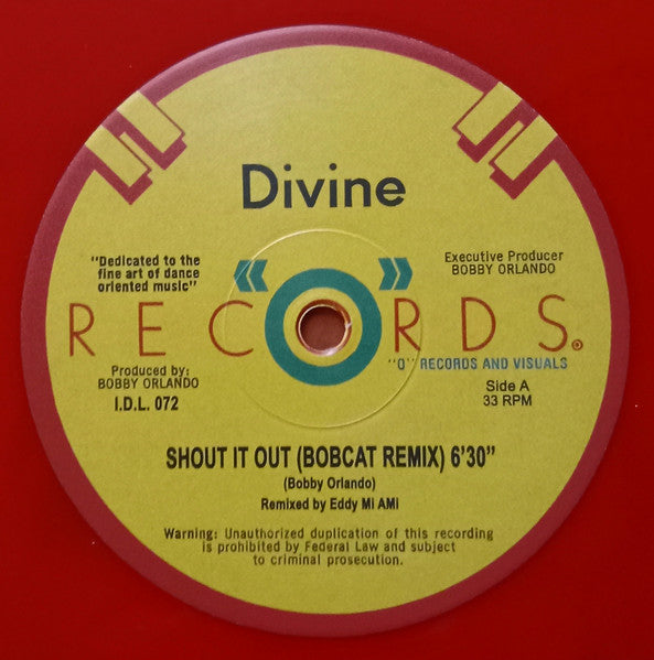 Divine – Shout It Out (MINT, NUEVO NO SELLADO) BOX18