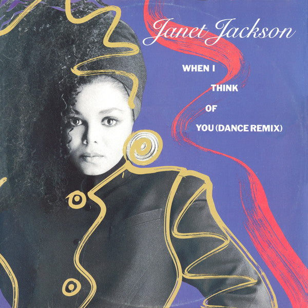 Janet Jackson – When I Think Of You (Dance Remix) (EX, FUNDA VG+) BOX36