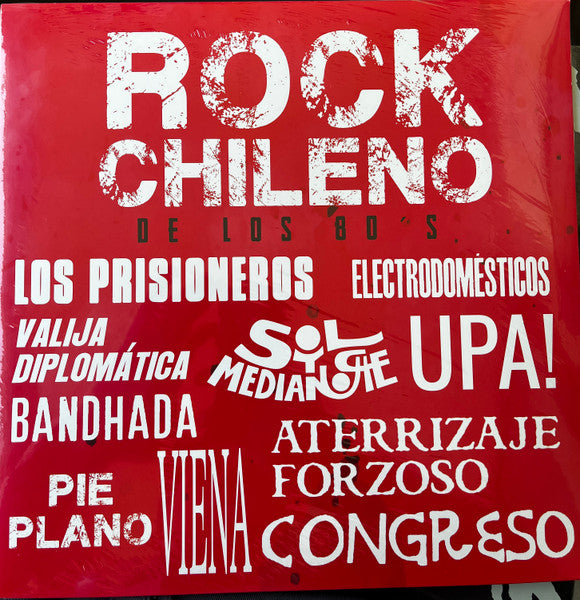 Rock Chileno De Los 80 'S / DISCO DOBLE (NUEVO, SELLADO)