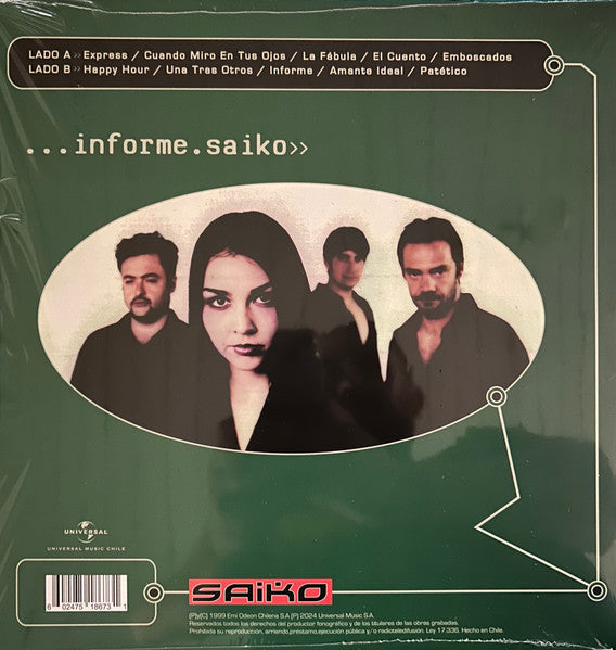 Saiko – ...informe.saiko>> (NUEVO, SELLADO) BOXV5