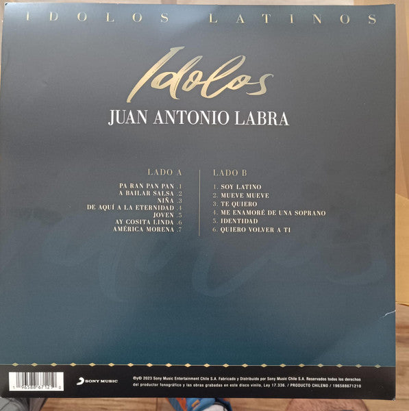 Juan Antonio Labra – Idolos Latinos / GRANDES EXITOS (NUEVO, SELLADO) BOXV8