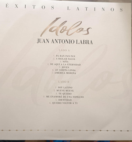 Juan Antonio Labra – Idolos Latinos / GRANDES EXITOS (NUEVO, SELLADO) BOXV8