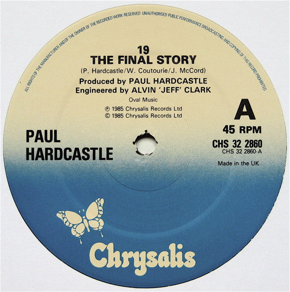 Paul Hardcastle – 19 (The Final Story) (NM) BOX23
