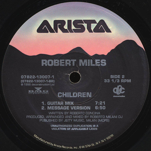 Robert Miles – Children (MINT, SELLADO DE ÉPOCA) BOX6