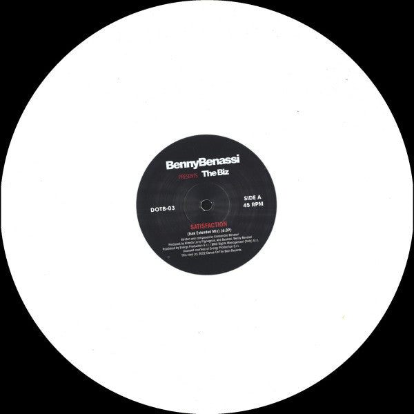 Benny Benassi Presents The Biz – Satisfaction (MINT, NUEVO NO SELLADO) BOX24