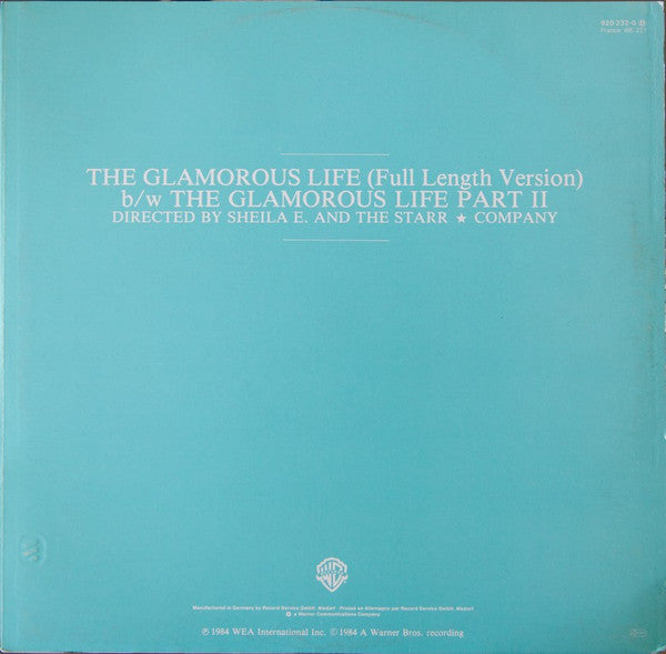 Sheila E. – The Glamorous Life (VG+) BOX22