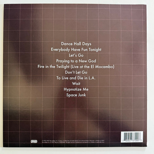 Wang Chung – Big Hits And Near Misses (Clear Light / Dark Matter) (NUEVO, SELLADO) BOXV31