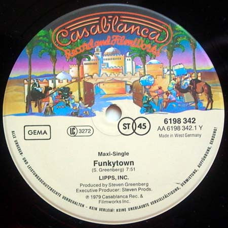 Lipps, Inc. – Funkytown / All Night Dancing (NM, FUNDA VG+) BOX31