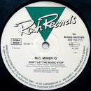 MC Miker "G" – Don't Let The Music Stop (NM, FUNDA EX) BOX12
