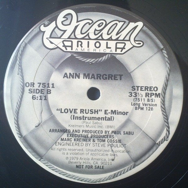 Ann Margret – Love Rush E-Minor (NM, FUNDA VG+) BOXE2