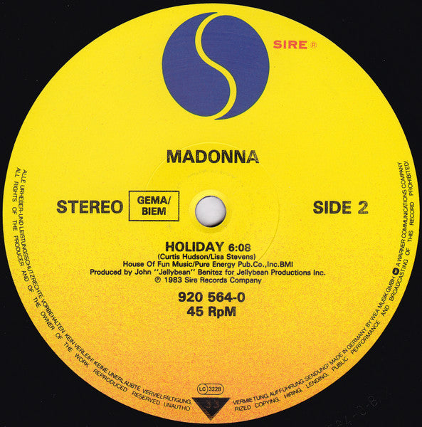 Madonna – True Blue (VG+,EX) BOX22