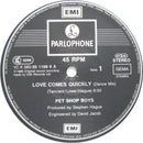 Pet Shop Boys – Love Comes Quickly (NM, FUNDA EX) BOX18