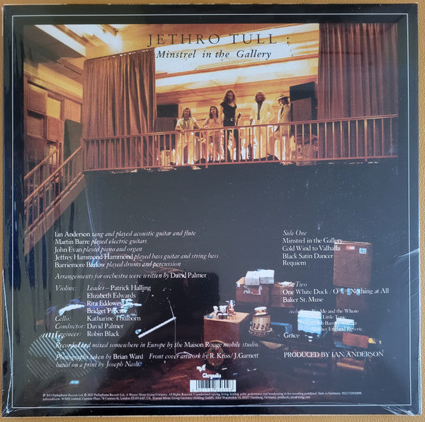 Jethro Tull – Minstrel In The Gallery - 50 th Anniversary  Limited Edition (NUEVO, SELLADO) BOXV28