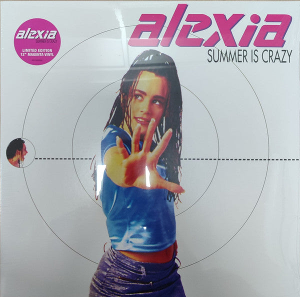 Alexia ‎– Summer Is Crazy (MINT, NUEVO Y SELLADO, EDICIÓN LIMITADA VINILO COLOR MAGENTA 12") BOX4